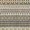 Homeroots 8' X 10' Charcoal Gray And Gold Quatrefoil Washable Indoor Outdoor Area Rug 583213 - alternate 7