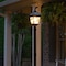 Gama Sonic Imperial Bulb Solar Post Light with Trapezoidal Solar Panels with 3 in. Fitter Mount 37B50012 - alternate 5