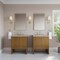 James Martin Vanities Hudson 30" Single Vanity, Honey Oak w/ 3 CM Carrara Marble Top 435-V30-HNO-3CAR - alternate 9