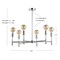 Jonathan Y Turing 28.5" Adjustable Height Metal LED Chandelier, Chrome JYL7458A - alternate 13