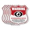 Signmission Neighborhood Crime Watch Shield Sign War, 12 inch X 12 inch, Aluminum Metal Sign, 5PK SHI-A-5Pack-12-387 - alternate 1