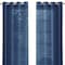Homeroots Set of Two 84"  Blue Solid Modern Window Panels, 2PK 473387 - alternate 5
