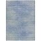 Homeroots 5' X 8' Denim Blue And Sky Blue Abstract Washable Indoor Outdoor Area Rug 587207 - alternate 5