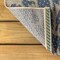 Jonathan Y Zinnia Modern Floral Textured Weave Navy/Green 2 ft. x 14 ft. Indoor/Outdoor Runner Rug SMB110B-214 - alternate 7