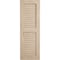 Ekena Millwork Rustic Two Equal Louver Pecky Cypress Faux Wood Shutters (Per Pair), Primed Tan, 12"W x 32"H SHULV12X32PCPR - alternate 16