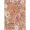 Homeroots 5' X 8' Blush Pink And Orange Floral Washable Indoor Outdoor Area Rug 611187 - alternate 8