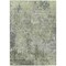 Homeroots 8' X 10' Green And Gray Abstract Washable Indoor Outdoor Area Rug 605551 - alternate 6