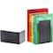 Acrimet Steel Metal Bookends for Shelves, Heavy Duty, for Large books, Black, 2PK 292.5 - alternate 8