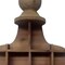 Homeroots 18" Brown Wood Novelty Shape Multi Compartment Wall Mount Accent Shelf 634518 - alternate 4