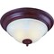 Boston Harbor Two Light Flush Mount Ceiling Fixture, 120 V, 60 W, 2-Lamp, A19 or CFL Lamp BRT-ATE1012-RB3L - alternate 1
