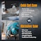 Powertec 14in Cold Saw Blade, 1in Arbor Metal Saw Blades, 66T TCG Cemented Carbide Teeth - 1600 Max RPM 14014 - alternate 4