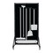 5S Supplies Housekeeping Shadow Board Broom Station V9, Black / Gray, Kit, No Text HSB-V9-BLACK/GRAY-KIT-NO TEXT - alternate 1