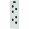 Eaton Tripp Lite series SmartRack Cable Gland Plate for NEMA-Rated Enclosure Cabinets, 6 Ports (0.5 in.) SRGP1KO - alternate 4