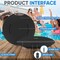 Pyle Portable Bluetooth Speaker with Loud Crystal Clear Sound PMNGSP1BK - alternate 5