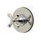 Kingston Brass Single-Handle Six-Way Diverter Valve with Round Trim Kit, Polished Nickel KS4036AX - alternate 1
