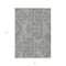 Homeroots 8' X 10' Black And Ivory Abstract Washable Indoor Outdoor Area Rug 594908 - alternate 9