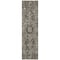 Homeroots 8' Taupe Oriental Washable Indoor Outdoor Runner Rug 563791 - alternate 8