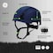 General Electric. Hard Hat, Climbing, GH401, Blue GH401B - alternate 4