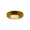 Auveco Hex Machine Screw Nut Brass 10-24 Threads 3/8in Hex, 100PK 3868 - alternate 1