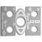 Ilc Peterbilt 378 Year 2004 Stainless Steel Engine Brake And Cruise Control Plate Replacement Switch PETERBILT 378 YEAR 2004 SS ENGINE BRAKE AND CRU - alternate 2