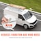 Vevor Trailer Ladder Rack Van Roof Rack for Ford Transit 150 250 350 2015-2022 BYCD-010 - alternate 5