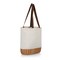 Picnic Time Family Of Brands Miami Dolphins - Pico Willow and Canvas Lunch Basket, (Natural Canvas) 200-00-187-174-2 - alternate 2