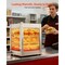Vevor 3-Tier Commercial Food Warmer Display Pizza Cabinet 34L with LED Light NB-03-1 - alternate 5