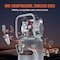 Vevor 13 Gallon Air Compressor 2HP 4.6SCFM 90PSI Oil Free Air Compressor 125PSI DOF1500-50V-Ⅰ - alternate 5