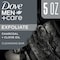 Dove Men+Care Exfoliating Charcoal Plus Clove Oil Natural Essential Oil Cleansing Bar Soap, 20 Ounce, 18PK 69555186 - alternate 8