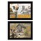 Homeroots Set Of Two Down on the Farm 2 Black Framed Print Wall Art, 2PK 406029 - alternate 1