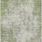 Homeroots 5' X 8' Green And Ivory Abstract Washable Indoor Outdoor Area Rug 612323 - alternate 9
