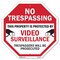 Signmission No Trespassing This Property Is Pro, 10 Inch X 10 Inch, Plastic Sign OC-P-10-101 - alternate 1