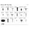 Performance Tool 350 pc. GM Trim Clip Assortment, Auto Body Retainers, Organizer W5240 - alternate 3