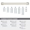 Amerock Appoint 12 inch 305mm Center-to-Center Satin Nickel Appliance Pull BP54030G10 - alternate 3