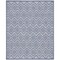Homeroots 9' X 12' Denim Blue Indoor Outdoor Area Rug 522116 - alternate 1