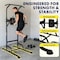 Squatz Power Tower Pull Up Station with Free Standing Pull Up Bar, Multi-Grip Workout Frame with 6, Black SQPTOWER-2 - alternate 5