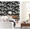York Wallcoverings Lunaria Silhouette Black and White Wallpaper BL1804 - alternate 8