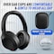 Signify Wireless Headphones Noise Cancelling, Stereo Over Ear Wireless Headphones with Removable Mic TAH8507BK/00 - alternate 5