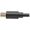 Tripp Lite MINI DISPLAYPORT TO DISPLAYPORT CABLE M/M, 4K X 2K 4096 X 2160  60HZ, BLACK, 6 P583-006-BK - alternate 7