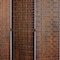 Homeroots 72" Brown Wood Folding Three Panel Screen Room Divider 274904 - alternate 3