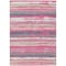 Homeroots 10' X 14' Pink Gray And Green Striped Washable Indoor Outdoor Area Rug 598919 - alternate 8