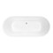 Anzzi Mone 67 in. Acrylic Glossy Flatbottom Bathtub in White FT-AZ903-67 - alternate 5