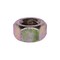 Auveco Grade 8 Hex Nut 7/16in-14 Zinc Yellow, 50PK 15643 - alternate 1