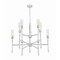 Z-Lite Esme Brushed Nickel 9 Light Chandelier 3047-9BN - alternate 5