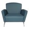 Office Star Products Lounge Seating Club Chair, Dillon Blue SL50551-R105 - alternate 4