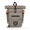 Picnic Time Family Of Brands NFL Las Vegas Raiders - Carmel Roll Top Picnic Backpack Cooler 529-00-105-234-2 - alternate 1