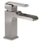 Delta 1 or 3-hole 4" installation Hole Centerset Lavatory Faucet, Stainless 568LF-SSLPU - alternate 2