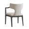 Manhattan Comfort Eloria Wood Chenille Armchair in Taupe DC1623-2 - alternate 7