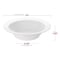 Smarty Had A Party 12 oz Solid White Edge Rim Round Disposable Plastic Soup Bowls 120 Bowls, 120PK 111WH-CASE - alternate 10