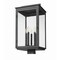 Z-Lite Hartwell 5-Light Outdoor Post Mount Fixture, 12 in W x 25.25 H, Sand Black 5019PHXLS-BK - alternate 5